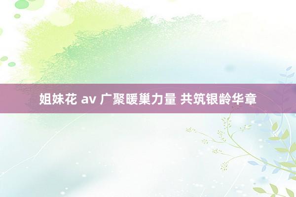 姐妹花 av 广聚暖巢力量 共筑银龄华章